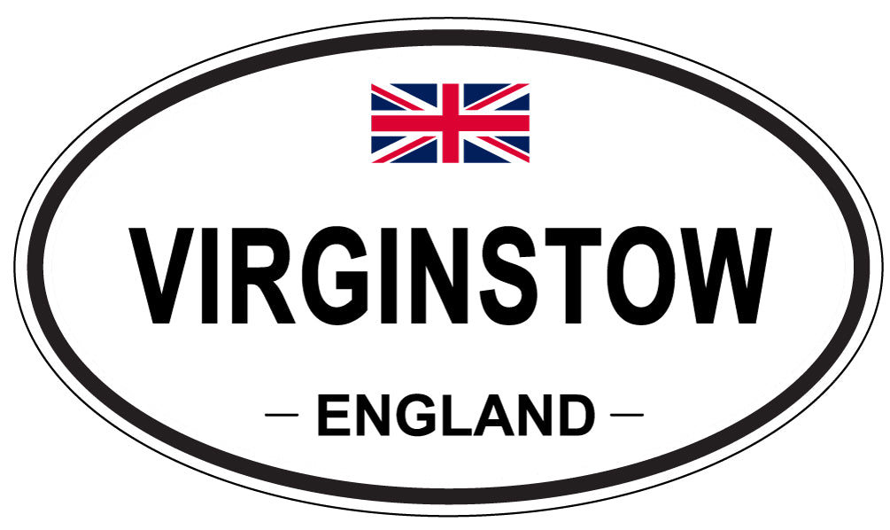 VIRGINSTOW, England - Oval Magnet