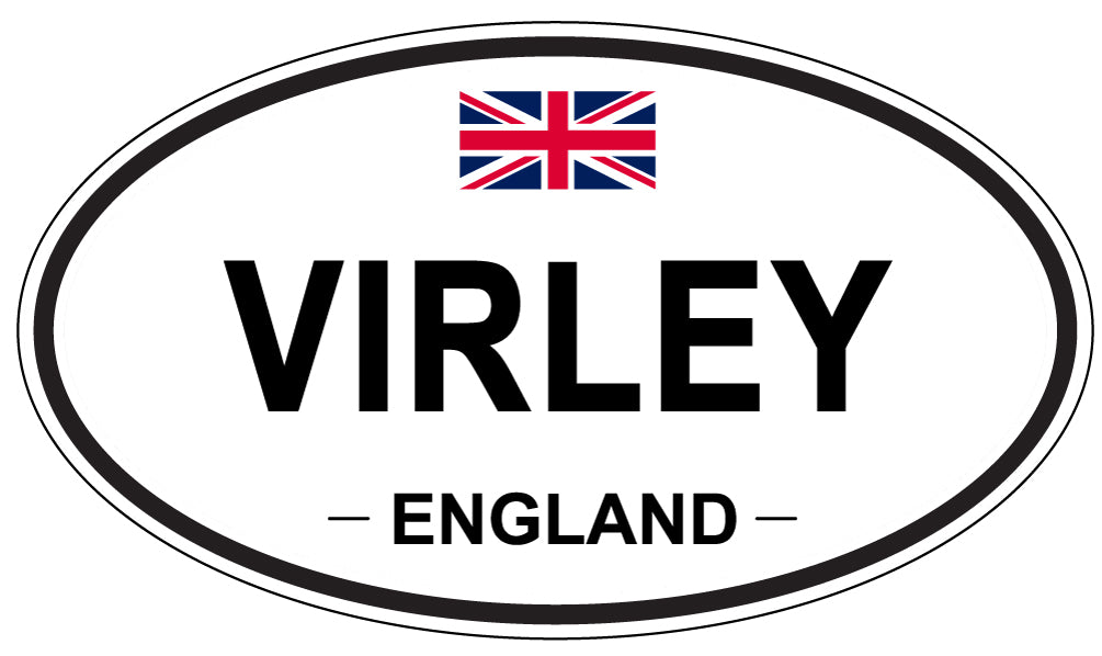 VIRLEY, England - Oval Magnet