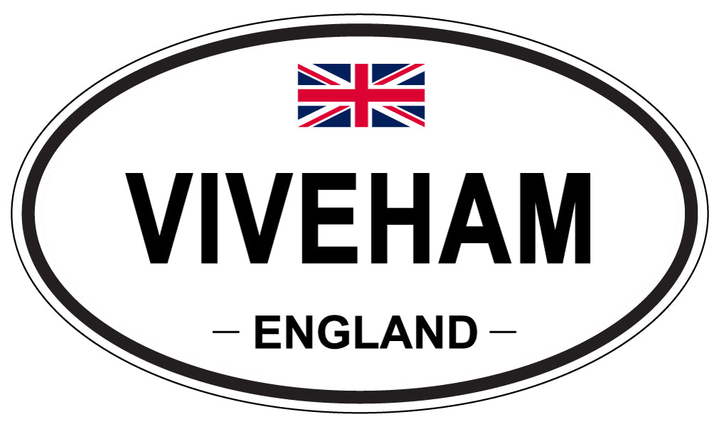 VIVEHAM, England - Oval Magnet