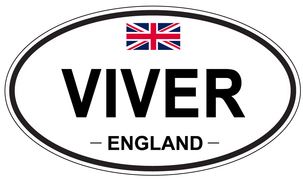 VIVER, England - Oval Magnet