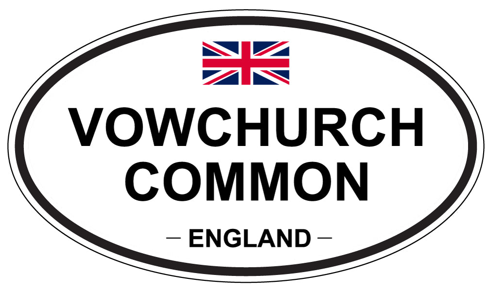 VOWCHURCH COMMON, England - Oval Magnet