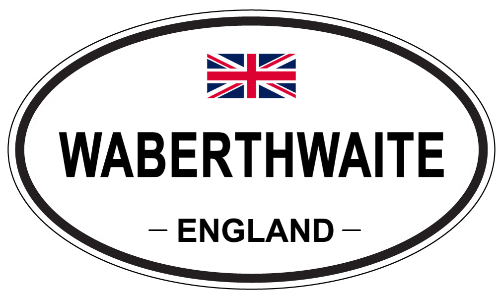 WABERTHWAITE, England - Oval Magnet