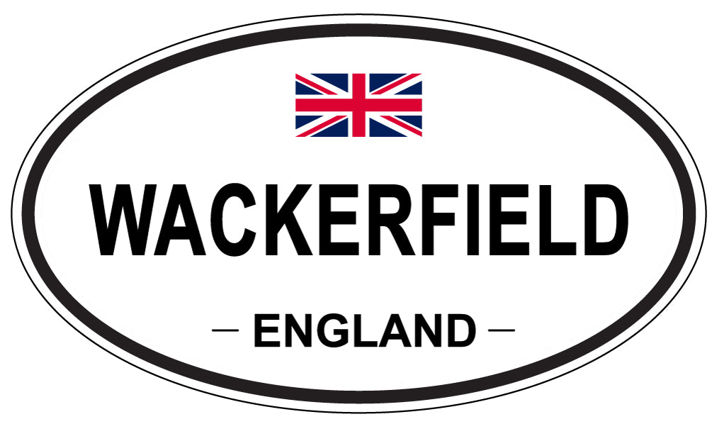 WACKERFIELD, England - Oval Magnet