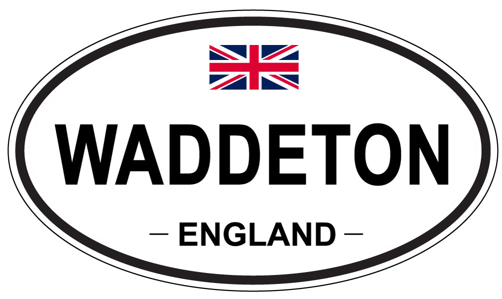 WADDETON, England - Oval Magnet