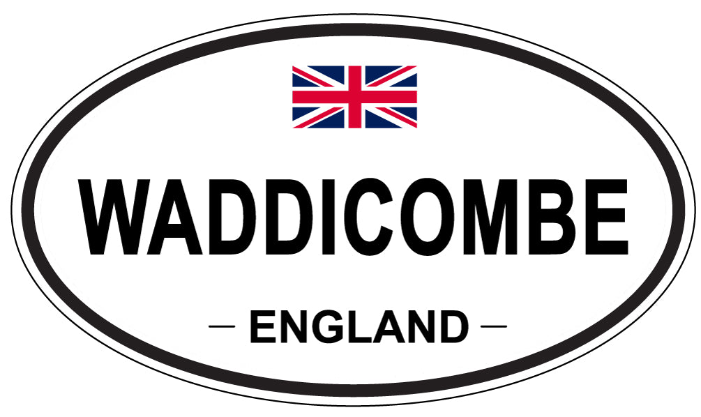 WADDICOMBE, England - Oval Magnet