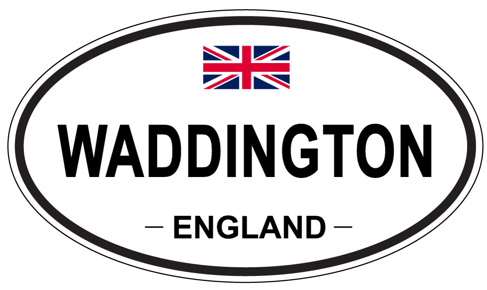 WADDINGTON, England - Oval Magnet