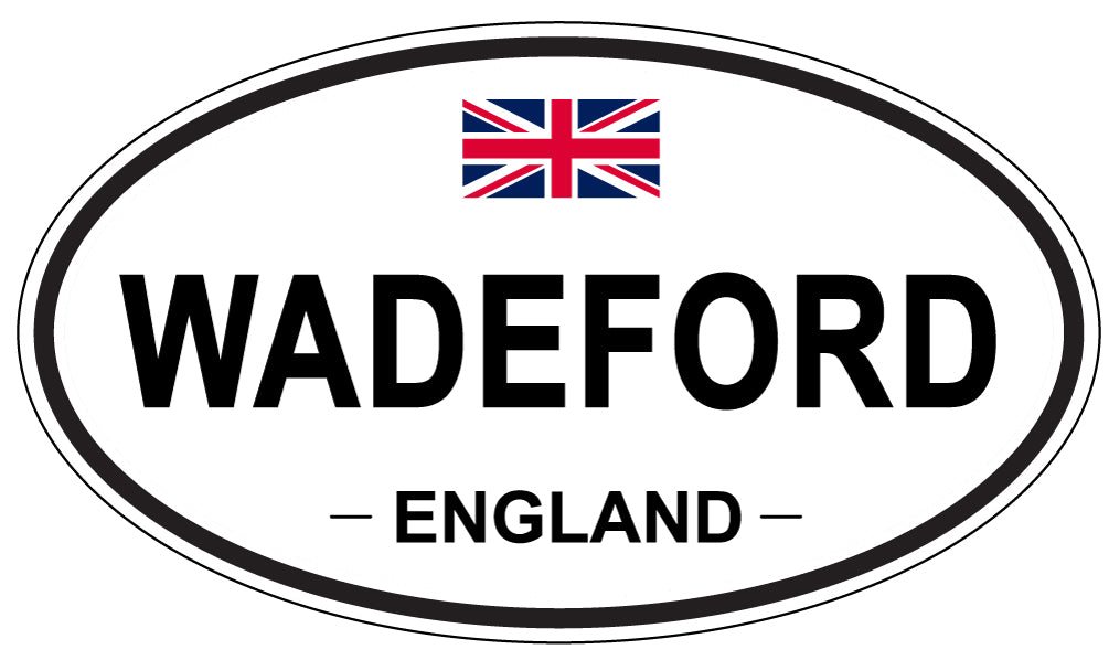 WADEFORD, England - Oval Magnet