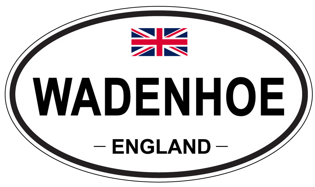 WADENHOE, England - Oval Magnet