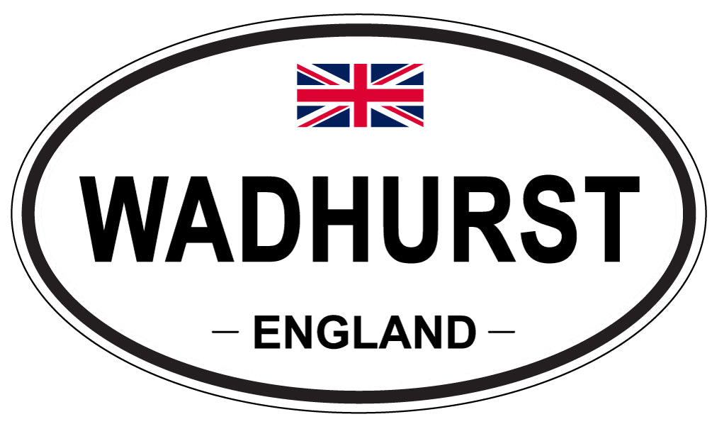 WADHURST, England - Oval Magnet