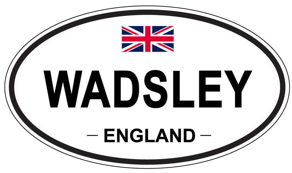 WADSLEY, England - Oval Magnet