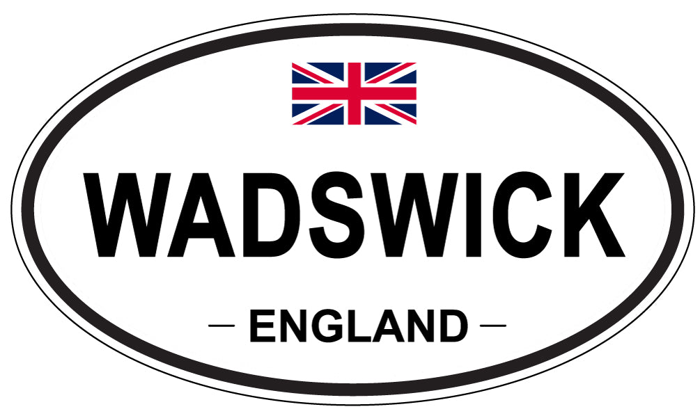 WADSWICK, England - Oval Magnet