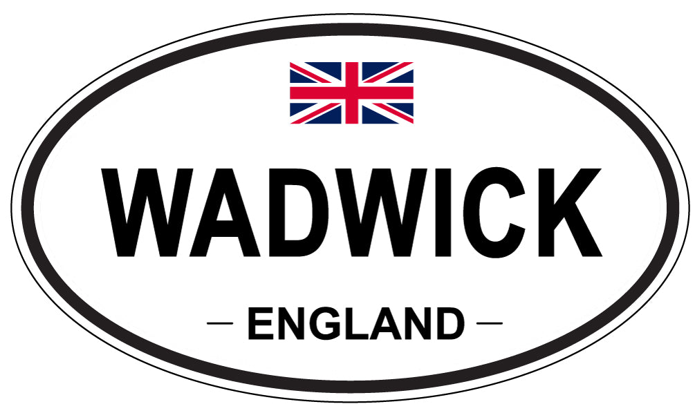 WADWICK, England - Oval Magnet