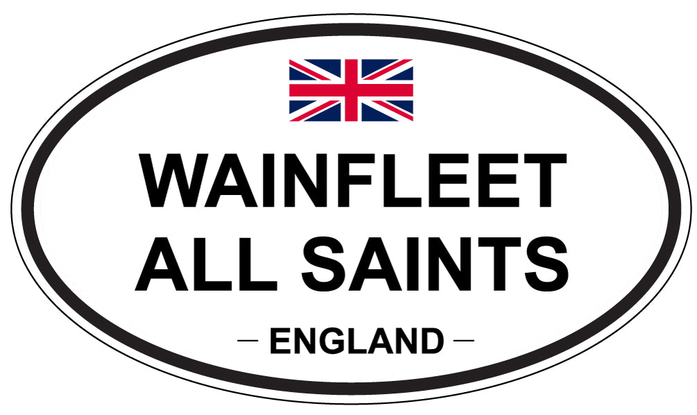 WAINFLEET ALL SAINTS, England - Oval Magnet