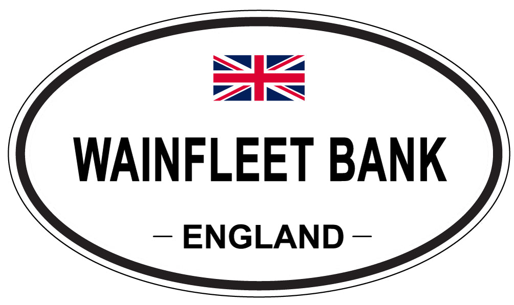 WAINFLEET BANK, England - Oval Magnet