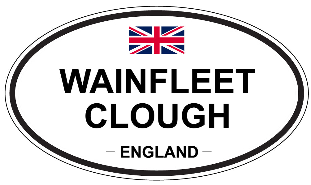 WAINFLEET CLOUGH, England - Oval Magnet