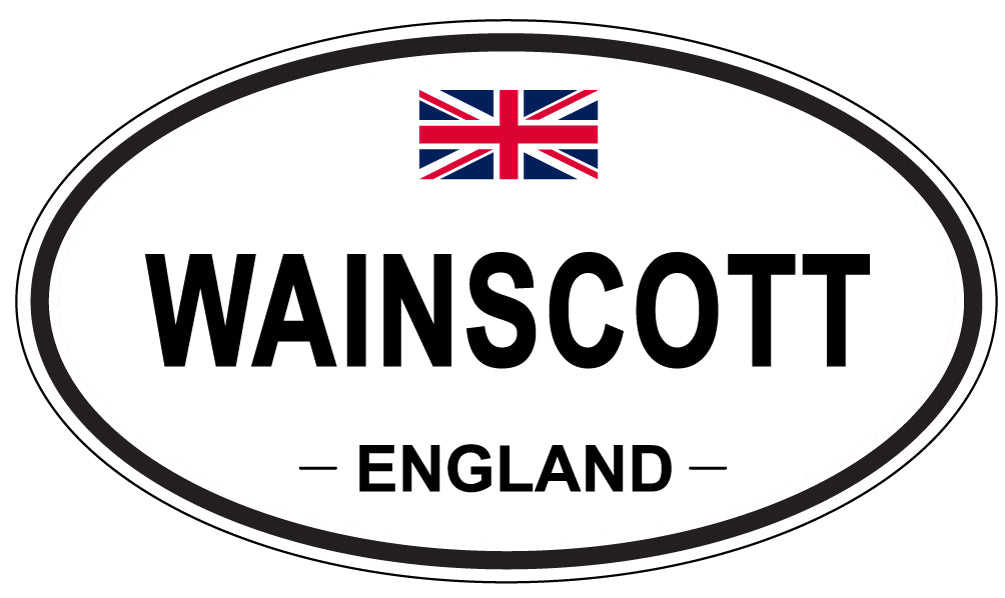 WAINSCOTT, England - Oval Magnet