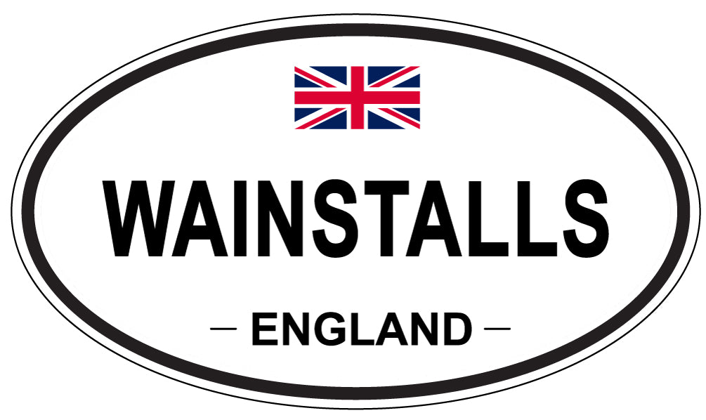 WAINSTALLS, England - Oval Magnet