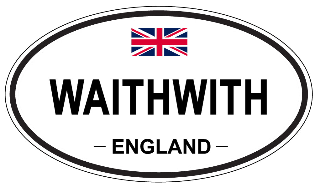 WAITHWITH, England - Oval Magnet