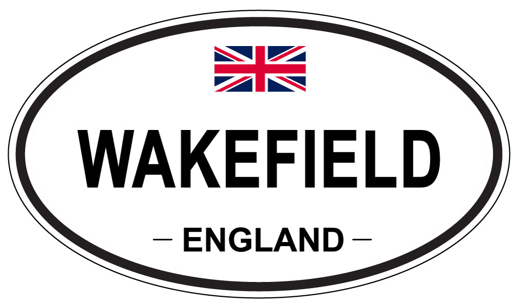 WAKEFIELD, England - Oval Magnet