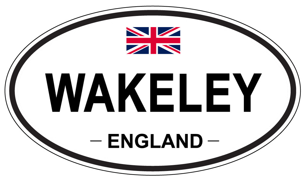 WAKELEY, England - Oval Magnet