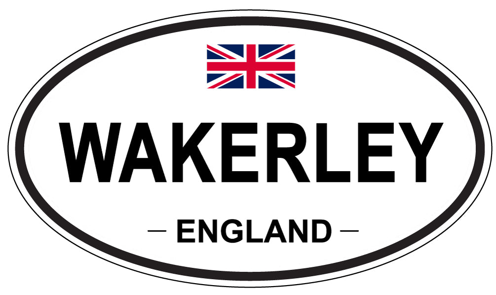 WAKERLEY, England - Oval Magnet