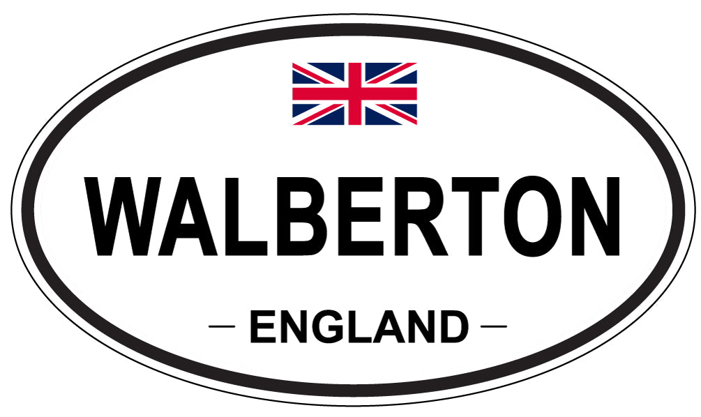 WALBERTON, England - Oval Magnet