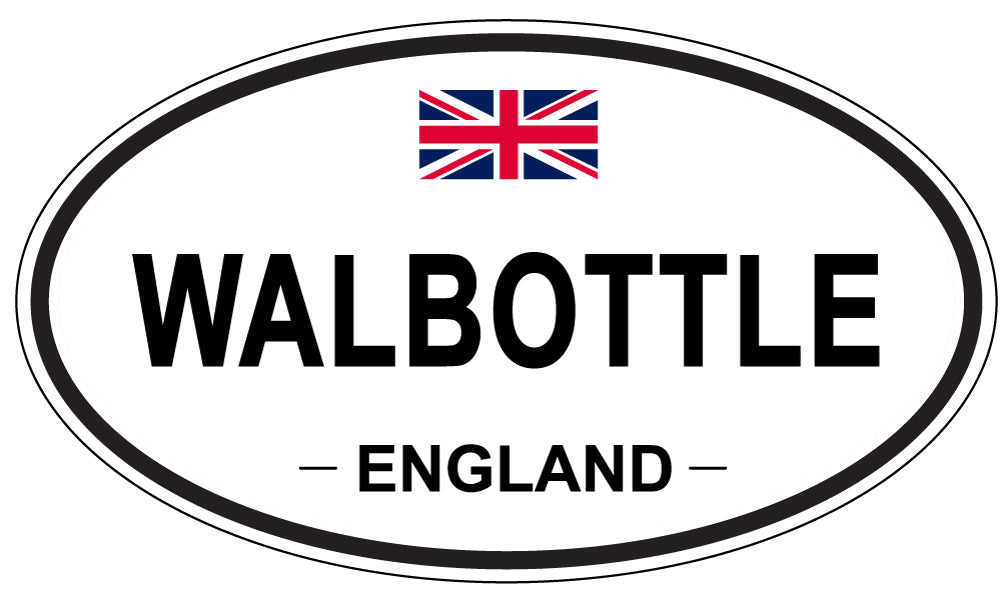 WALBOTTLE, England - Oval Magnet