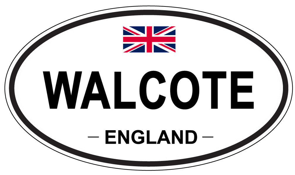 WALCOTE, England - Oval Magnet