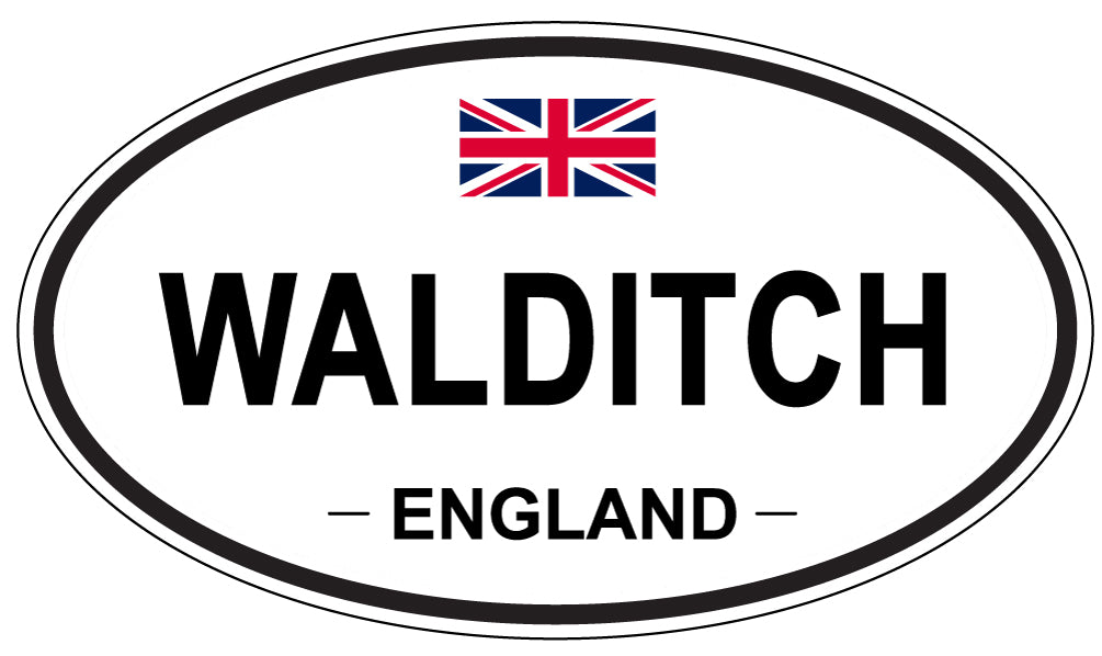 WALDITCH, England - Oval Magnet