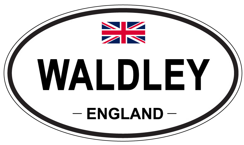 WALDLEY, England - Oval Magnet