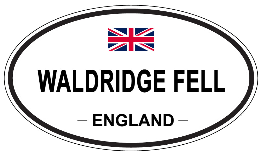 WALDRIDGE FELL, England - Oval Magnet