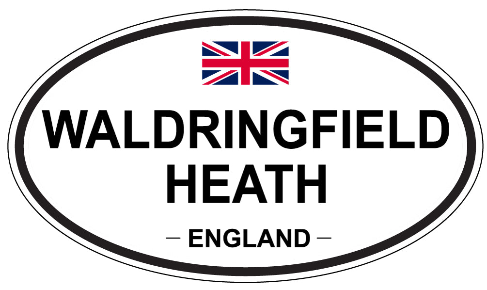 WALDRINGFIELD HEATH, England - Oval Magnet