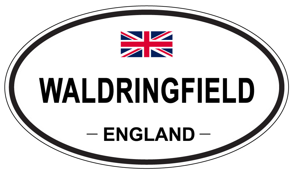 WALDRINGFIELD, England - Oval Magnet