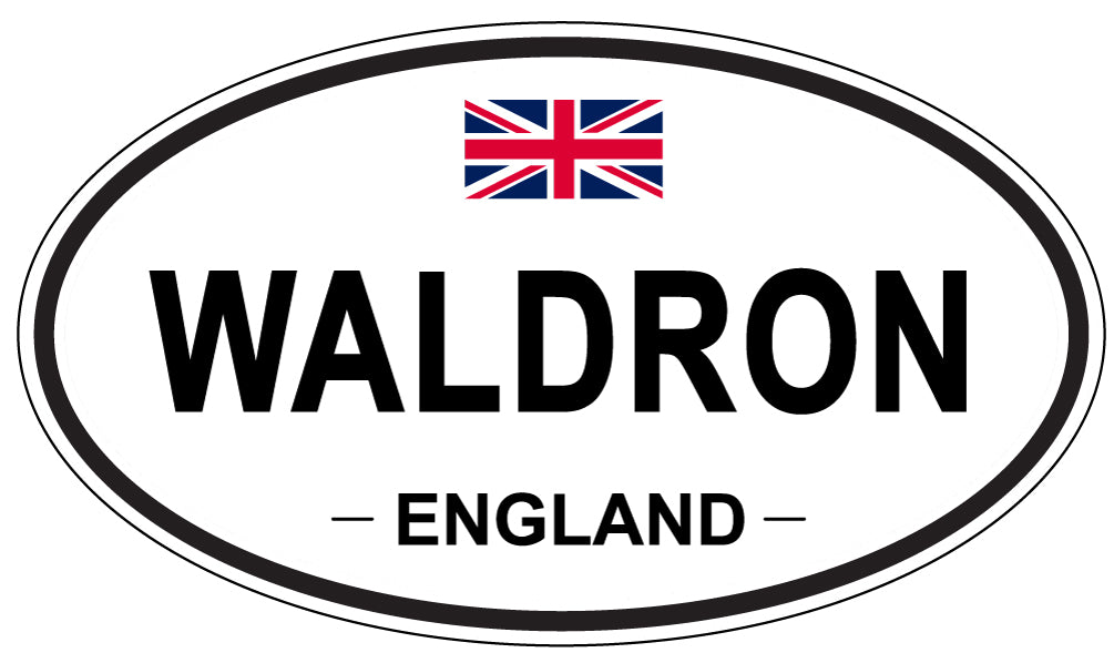 WALDRON, England - Oval Magnet