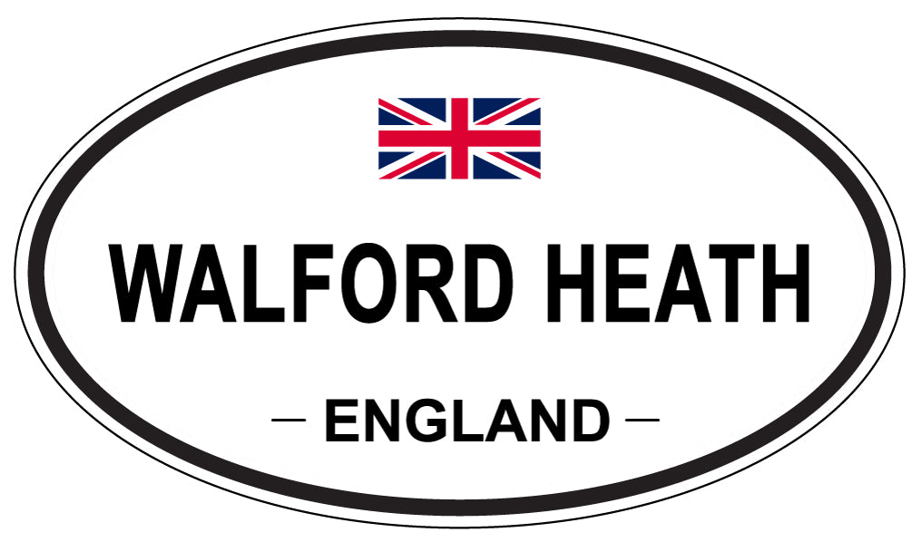 WALFORD HEATH, England - Oval Magnet