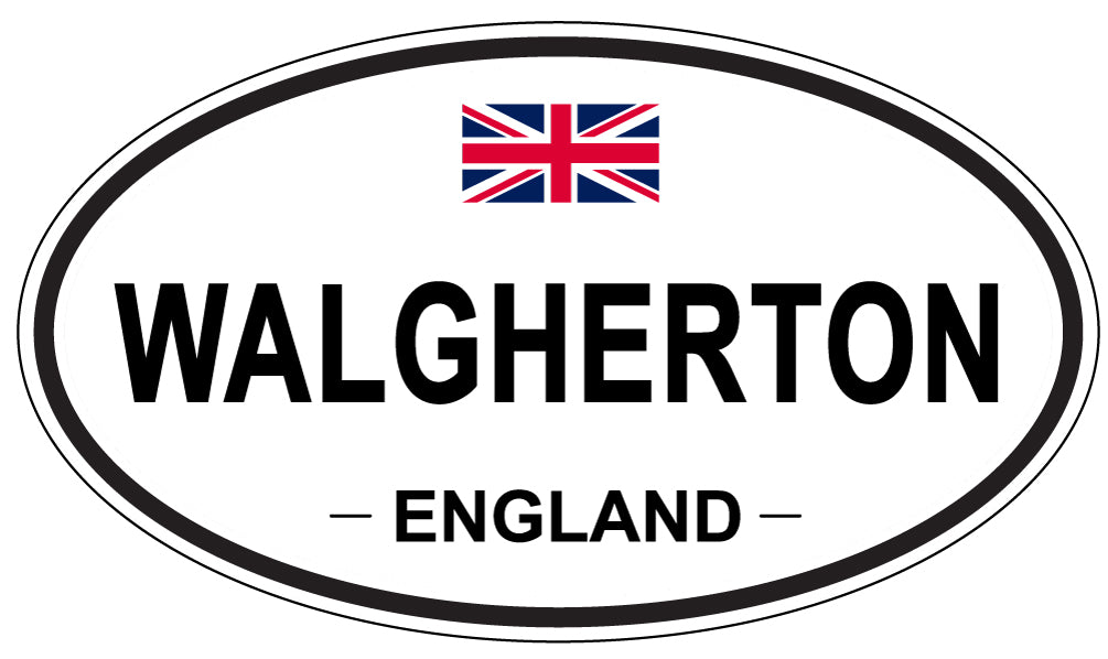 WALGHERTON, England - Oval Magnet