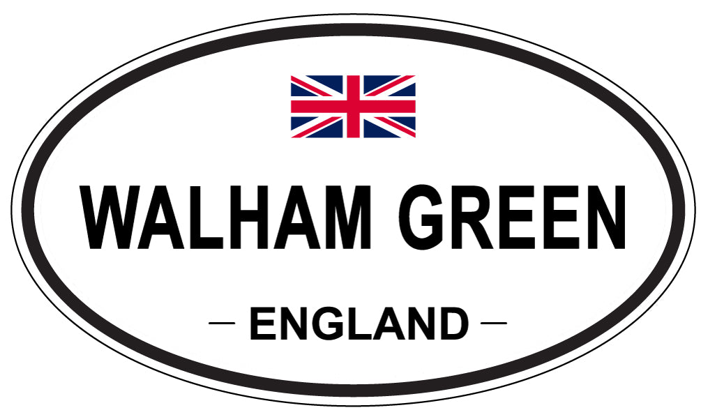 WALHAM GREEN, England - Oval Magnet