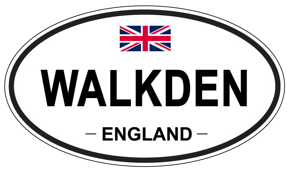 WALKDEN, England - Oval Magnet