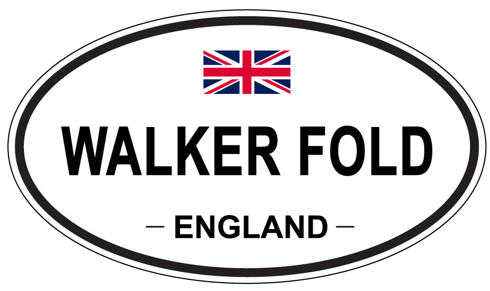 WALKER FOLD, England - Oval Magnet