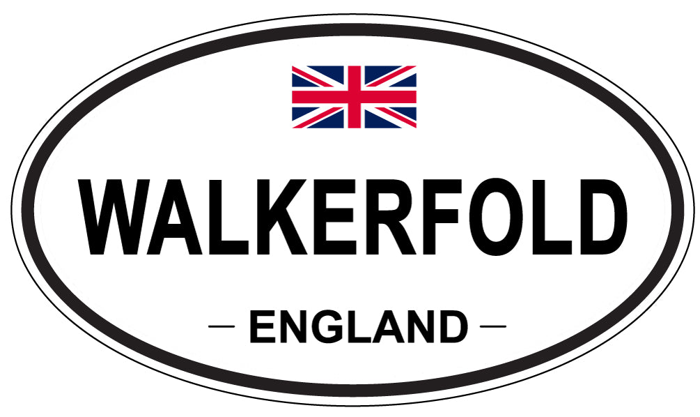 WALKERFOLD, England - Oval Magnet