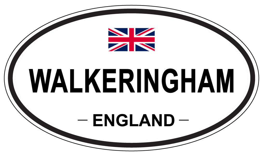 WALKERINGHAM, England - Oval Magnet