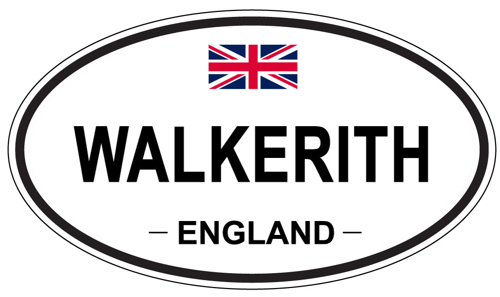 WALKERITH, England - Oval Magnet