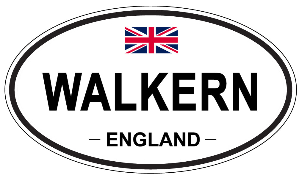 WALKERN, England - Oval Magnet