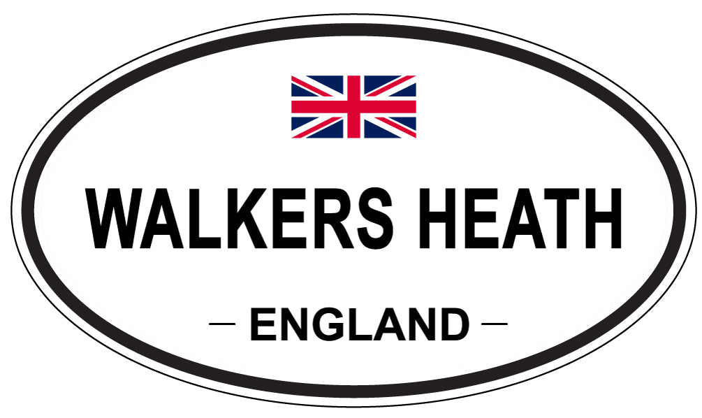 WALKERS HEATH, England - Oval Magnet