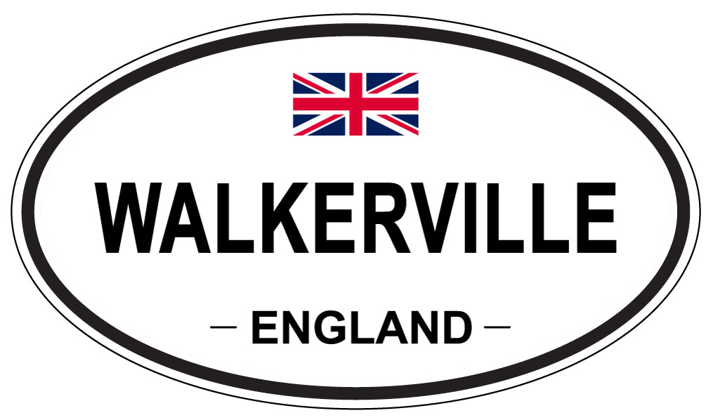 WALKERVILLE, England - Oval Magnet