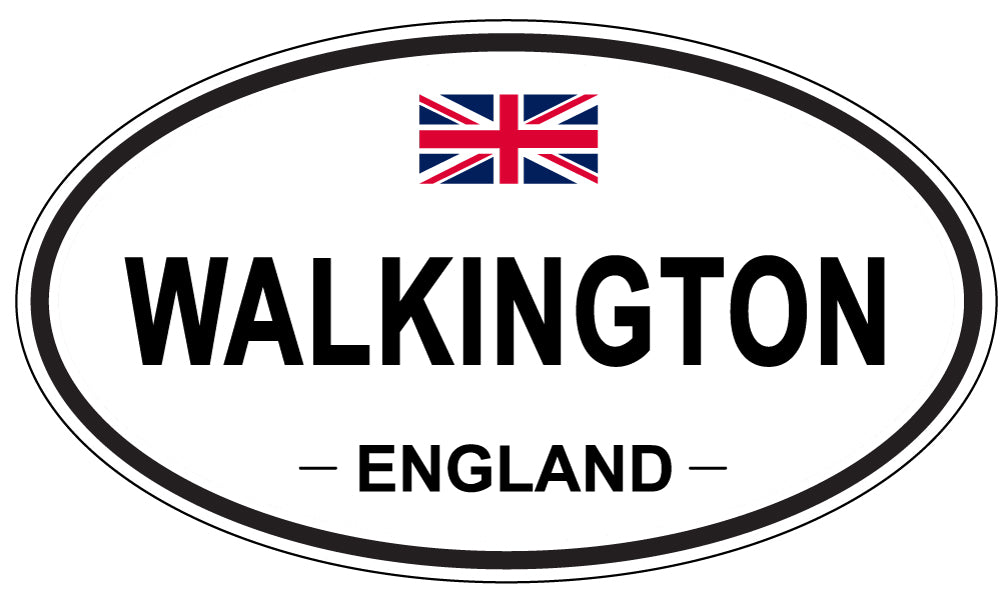 WALKINGTON, England - Oval Magnet
