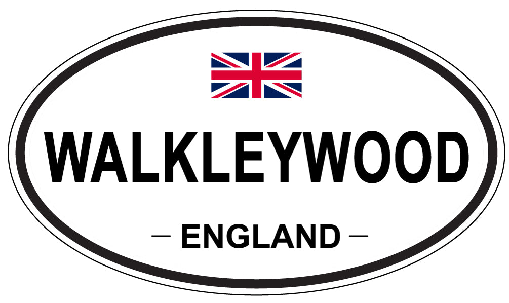 WALKLEYWOOD, England - Oval Magnet