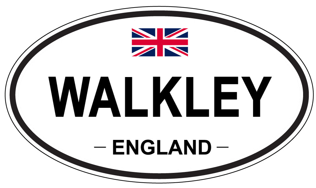 WALKLEY, England - Oval Magnet