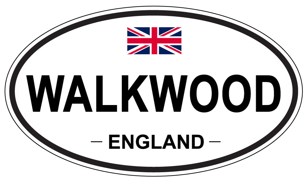 WALKWOOD, England - Oval Magnet