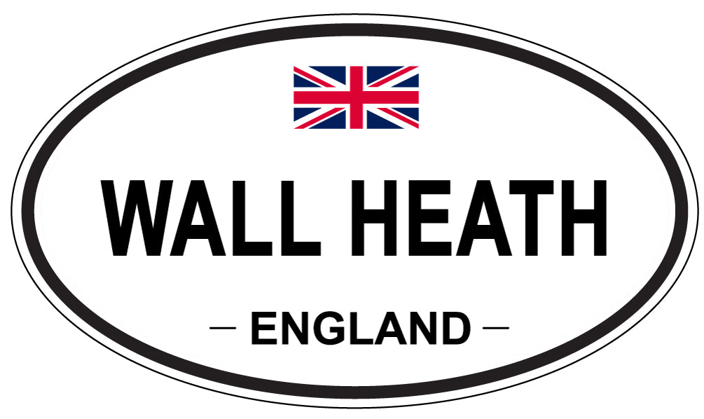 WALL HEATH, England - Oval Magnet